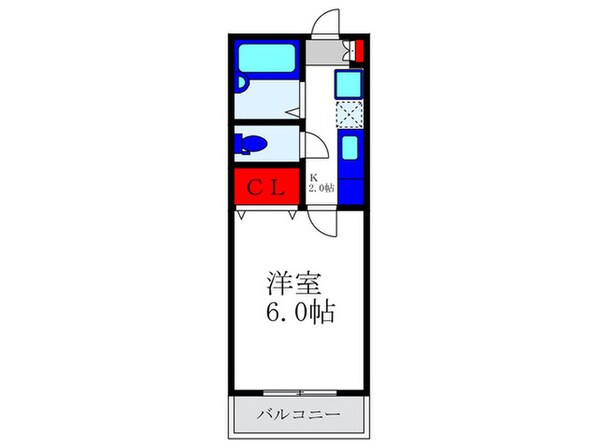 メゾンパティオの物件間取画像